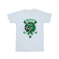 Miniatyrbild 1 av 3: Harry Potter Dam/Kvinnor Slytherin Toon Crest Bomull Pojkvän White XL