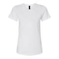 Miniatyrbild 1 av 2: Gildan Softstyle T-shirt för dam, medelvikt, storlek M, vit White M