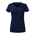 Miniatyrbild 1 av 2: Russell Dam/Kvinnor Ekologisk Kortärmad T-shirt L French Na French Navy L