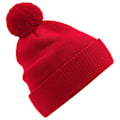 Miniatyrbild 1 av 2: Beechfield Snowstar ekologisk bomullsbasker One Size Classic Red Classic Red One Size