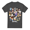 Miniatyrbild 1 av 5: Avatar: The Last Airbender Unisex Vuxen Chibi Grupp T-Shirt M C Charcoal M