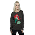 Miniatyrbild 2 av 5: Disney Princess Damkläder/Dam Classic Ariel Sweatshirt XS Ljus Light Graphite XS