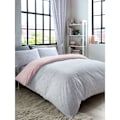 Miniatyrbild 4 av 4: Bedding & Beyond Metro Prism Påslakanset Enkelsäng Grå/Rosa Grey/Blush Pink Single