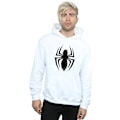 Miniatyrbild 2 av 3: Spider-Man Mens Ultimate Spider Logo Hoodie 3XL Vit White 3XL