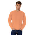 Miniatyrbild 2 av 2: B&C Herr Set In Sweatshirt 3XL Melon Orange Melon Orange 3XL