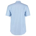 Miniatyrbild 2 av 2: Kustom Kit Herr Workwear Oxford Kortärmad Skjorta 17 tum Ljus Light Blue 17inch