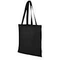 Miniatyrbild 2 av 3: Bullet Orissa Ekologisk Bomull Tote Bag One Size Solid Black Solid Black One Size