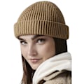 Miniatyrbild 2 av 3: Beechfield Harbour Beanie One Size Biscuit Biscuit One Size
