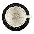 Miniatyrbild 4 av 6: Something Different Fortune Telling Keramisk Tekopp En Storlek Wh White/Black One Size