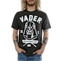 Miniatyrbild 3 av 5: Star Wars Darth Vader Collegiate T-shirt L Light Graphite för män Light Graphite L