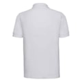Miniatyrbild 2 av 3: Russell Herr Ultimate Cotton Pique Poloshirt M Vit White M