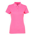 Miniatyrbild 1 av 3: Asquith & Fox Dam/Dam Short Sleeve Performance Blend Polo Neon Pink L