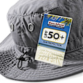 Miniatyrbild 3 av 4: Beechfield Summer Cargo Bucket Hat / Huvudbonad (UPF50-skydd Graphite Grey One Size