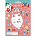 Miniatyrbild 1 av 2: Globos Cat Balloon Arch Kit One Size Rosa/Vit Pink/White One Size