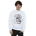Miniatyrbild 2 av 3: The Goonies Mens Chunk Jerk Alert Sweatshirt XL Vit White XL
