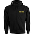 Miniatyrbild 1 av 2: Guns N' Roses Unisex Vuxen Huvtröja med Logotyp på Ryggen, Full Zip, Storlek XL, Svart Black XL