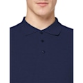 Miniatyrbild 3 av 4: Stedman Herr Långärmad Bomull Polo L Marinblå Navy L