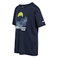 Miniatyrbild 3 av 3: Regatta Barn/Barn Alvardo VIII Scenery T-Shirt 7-8 År N Navy 7-8 Years
