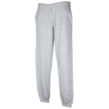 Miniatyrbild 4 av 4: Fruit Of The Loom Premium 70/30 Elastiska Joggbyxor / Joggingbyxor för Herrar Heather Grey M