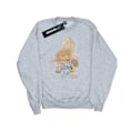 Miniatyrbild 1 av 5: Disney Princess Dam/Damer Belle Fylld Silhuett Sweatshirt Heather Grey L