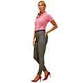 Miniatyrbild 5 av 6: Asquith & Fox Dam/Damer Classic Fit Jeggings XL Slate Slate XL