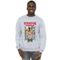 Miniatyrbild 2 av 4: Netflix Stranger Things Jul Affisch Sweatshirt XXL Sp Sports Grey XXL