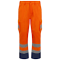 Miniatyrbild 1 av 2: PRORTX Herr Hi-Vis Cargo Byxor S L Hi Vis Orange Hi Vis Orange S L