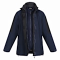Miniatyrbild 4 av 5: Regatta Professional Dam/Dam 3-i-1 Vattentät Jacka 16 Navy/Black 16