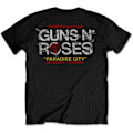 Miniatyrbild 2 av 2: Guns N Roses Unisex Adult Paradise City Rose Circle T-Shirt M B Black M
