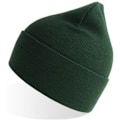 Miniatyrbild 3 av 3: Atlantis Unisex Vuxen Ren Beanie i Återvunnet Material One Size Bottle Green Bottle Green One Size