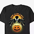 Miniatyrbild 2 av 2: Venom Dam T-shirt i Bomull, Come For A Bite, Storlek L, Svart Black L