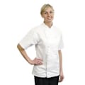 Miniatyrbild 1 av 2: BonChef Danny kortärmad kockjacka för vuxna XS vit White XS