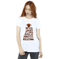 Miniatyrbild 2 av 4: Willy Wonka Dam/Damer Choklad Vattenfall Bomull Boyfriend White 4XL