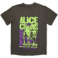 Miniatyrbild 1 av 2: Alice In Chains Unisex Vuxen Unplugged Dog Tvättad T-shirt M Grå Grey M