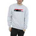 Miniatyrbild 3 av 5: Disney Herr Cars Jackson Storm Stripes Sweatshirt M Sports Grey Sports Grey M