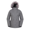 Miniatyrbild 1 av 4: Mountain Warehouse Dam/Dam Snow II Vattentät Skidjacka Grey 10 UK