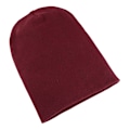 Miniatyrbild 1 av 2: Yupoong Flexfit Unisex Heavyweight Lång Beanie Vintermössa One S Maroon One Size
