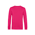 Miniatyrbild 1 av 2: B&C Herr Organic Crew Neck Sweat XL Magenta Rosa Magenta Pink XL
