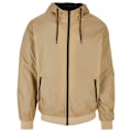 Miniatyrbild 1 av 2: Bygg ditt varumärke Herr Zip Up Wind Runner Jacka 4XL Union Beige Union Beige/Black 4XL