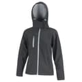 Miniatyrbild 1 av 2: Result Core Dam/Kvinnor Core TX Performance Soft Shell Jacka Black/Grey 8 UK