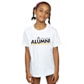 Miniatyrbild 2 av 3: Harry Potter T-shirt i bomull för flickor, Hogwarts Alumni Hufflepuff, 9- White 9-11 Years