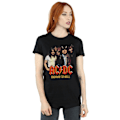 Miniatyrbild 2 av 3: ACDC Dam/Damer Highway To Hell Group Bomull Boyfriend T-Shi Black 3XL