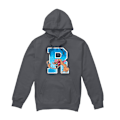 Miniatyrbild 1 av 5: Ren & Stimpy Herr R Is For Ren Hoodie M Kolgrå Charcoal M