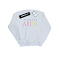 Miniatyrbild 1 av 3: Disney Dam/Kvinnor Den Lilla Sjöjungfrun Ariel Grafisk Sweatshirt White M