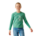 Miniatyrbild 3 av 4: Regatta Barn/Barn Wenbie III Blomma Berg T-shirt 3-4 År Dusty Green 3-4 Years