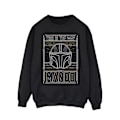 Miniatyrbild 1 av 3: Star Wars The Mandalorian The Way Outline Helm Sweatshirt för män Black M