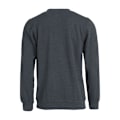 Miniatyrbild 2 av 4: Clique Unisex Vuxen Basic Rund Hals Sweatshirt M Antracit Melange Anthracite Melange M
