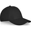 Miniatyrbild 4 av 4: Elevate Unisex Vuxen Davis 6-Panel Keps En Storlek Solid Svart Solid Black One Size