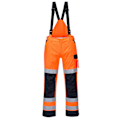 Miniatyrbild 1 av 2: Portwest Herr Multi Norm Modaflame Vattentäta Byxor XL Orang Orange/Navy XL