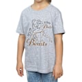 Miniatyrbild 3 av 5: Disney Princess Girls Belle I Only Date Beasts Bomull T-shirt 7 Sports Grey 7-8 Years